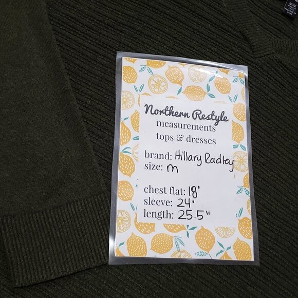 Hilary Radley * Faux Layered Sweater * Sz M - Picture 7 of 9